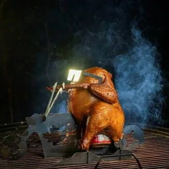 Motorrad-BBQ-Grillständer - Hähnchen-Grillrost