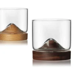 Mountain Whiskey-Gläser – Charmantes Whisky-Becher-Set