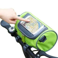 Mountainbike-Telefonhalterung - Transparente Aufbewahrungstasche