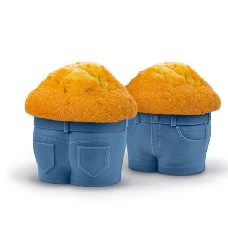 Muffin Cupcake Jeans – Trendige Jeanshosen für Damen