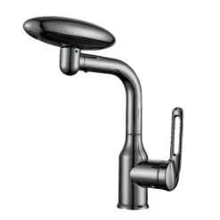 Multifunctional Nordic Basin Faucet - Rotating Waterfall Design