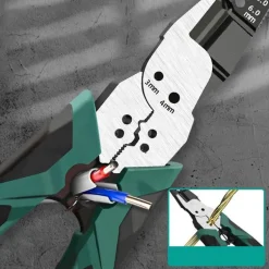 Multifunctional Steel Wire Pliers - Handyman Tool for Cutting Gripping and Twisting