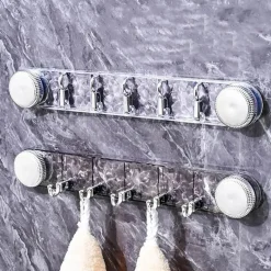 Multifunktionale drehbare Saughaken – stanzfreie Wandhaken