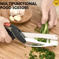 Multifunktionale Küchenschere – 2-in-1-Kochwerkzeug
