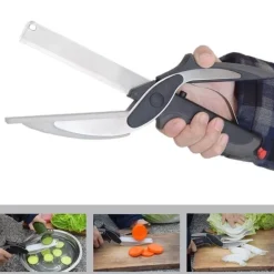 Multifunktionale Küchenschere – 2-in-1-Kochwerkzeug