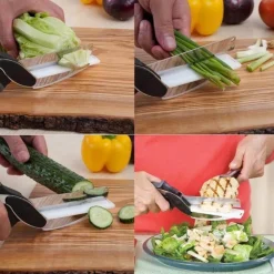 Multifunktionale Küchenschere – 2-in-1-Kochwerkzeug