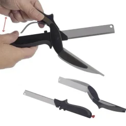 Multifunktionale Küchenschere – 2-in-1-Kochwerkzeug