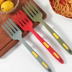 Multifunktionale Kochgabel aus Silikon – Rühr- und Servierutensil
