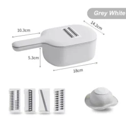 Multifunktionale Pastellreibe – leicht zu verstauendes Küchenwerkzeug