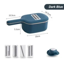 Multifunktionale Pastellreibe – leicht zu verstauendes Küchenwerkzeug