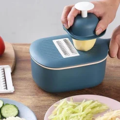 Multifunktionale Pastellreibe – leicht zu verstauendes Küchenwerkzeug