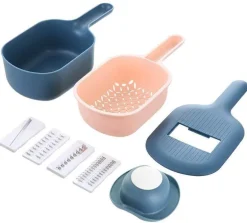 Multifunktionale Pastellreibe – leicht zu verstauendes Küchenwerkzeug