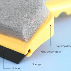 Multifunktionale Reinigungsschwammbürste - Vielseitiger Küchenwischer für Zuhause
