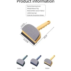Multifunktionale Reinigungsschwammbürste - Vielseitiger Küchenwischer für Zuhause
