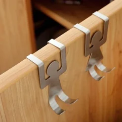 Multifunktionale Wandhaken - 2 Stück intelligente Papierhalterhaken