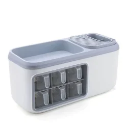 Multifunktionaler Aufbewahrungs-Organizer für die Küche – Besteck- und Getreidehalter