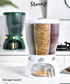 Multifunktionaler drehbarer Getreideaufbewahrungs-Organizer