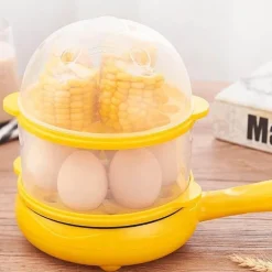 Multifunktionaler elektrischer Mini-Dampfgarer mit Antihaftbeschichtung