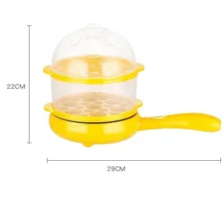Multifunktionaler elektrischer Mini-Dampfgarer mit Antihaftbeschichtung