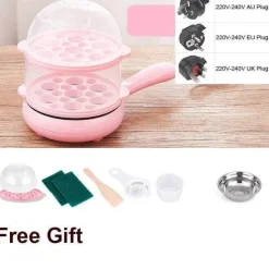 Multifunktionaler elektrischer Mini-Dampfgarer mit Antihaftbeschichtung