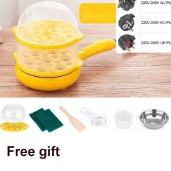 Multifunktionaler elektrischer Mini-Dampfgarer mit Antihaftbeschichtung