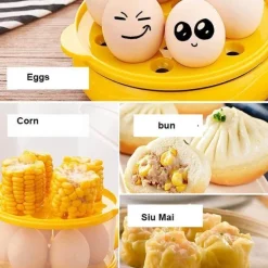 Multifunktionaler elektrischer Mini-Dampfgarer mit Antihaftbeschichtung