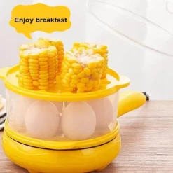 Multifunktionaler elektrischer Mini-Dampfgarer mit Antihaftbeschichtung