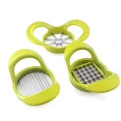 Multifunktionaler Gemüseschneider aus Edelstahl – Küchenhelfer