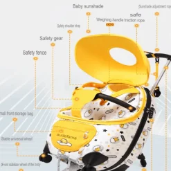 Multifunktionaler Gepäckkinderwagen – Reisefreundliche Babytrage