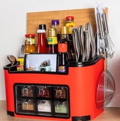 Multifunktionaler Küchen-Organizer – praktische Aufbewahrungslösung