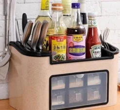 Multifunktionaler Küchen-Organizer – praktische Aufbewahrungslösung