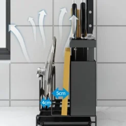 Multifunktionaler Küchen-Organizer – Halter für Kochutensilien