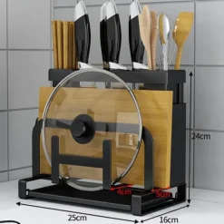 Multifunktionaler Küchen-Organizer – Halter für Kochutensilien