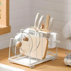 Multifunktionaler Küchenutensilienhalter – platzsparender Aufbewahrungs-Organizer