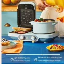 Multifunktionaler Sandwichtoaster-Grill - Frühstückszubereiter