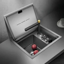 Multifunktionaler Tassenspüler – Moderner, versteckter Spülbeckenreiniger