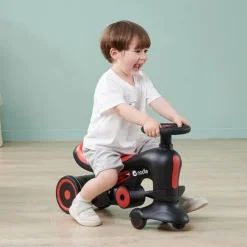 Multifunktionales 4-in-1-Kinderwagen-Dreirad