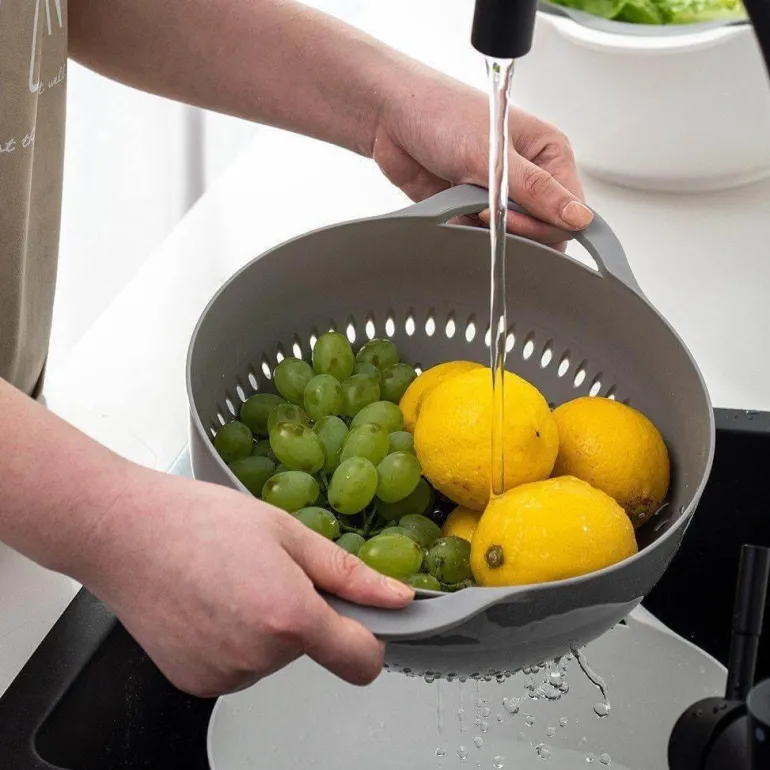 Multifunktionales Küchen-Abtropfwerkzeug-Set – 5-teiliges Küchengerät