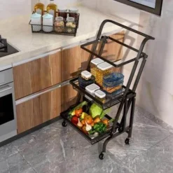 Multifunktionales Küchenregal - Faltbarer Organizer