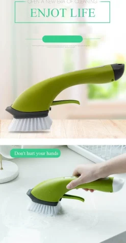 Multifunktionsbürste für Flüssigkeitsspender - Reinigungswerkzeug