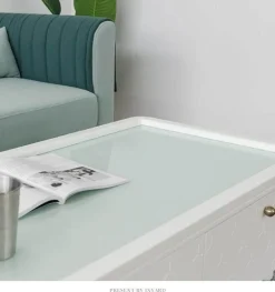 Multifunktions-Couchtisch mit Stauraum – Winkeldesign für das Wohnzimmer