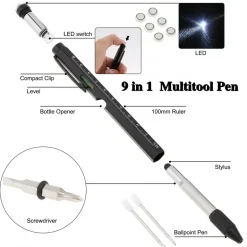 Multifunktionsstift Task Master – 9-in-1-Vielseitiges Schreibwerkzeug