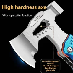 Multifunktionswerkzeug Axt Hammer Zange - Camping Survival Gadget