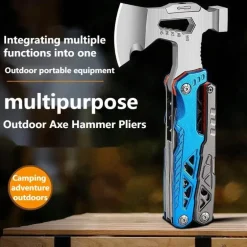 Multifunktionswerkzeug Axt Hammer Zange - Camping Survival Gadget