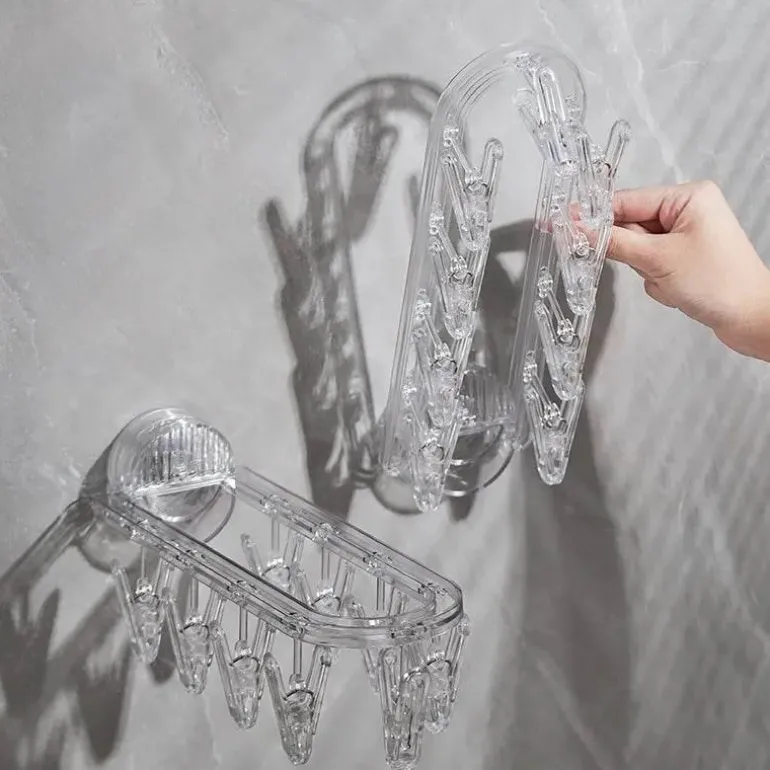 Multi-Peg-Organizer mit Kristallverschluss – Vielseitige Aufbewahrungslösung