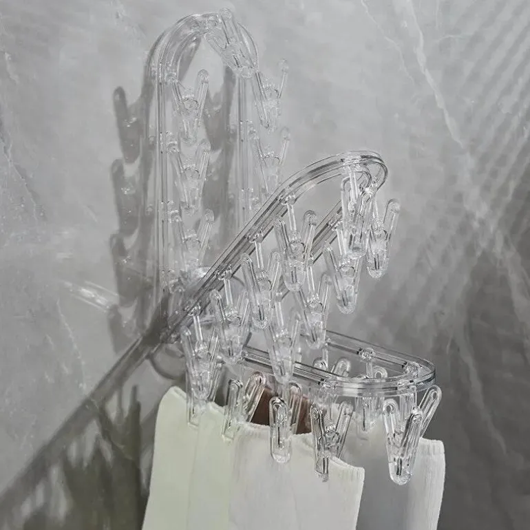 Multi-Peg-Organizer mit Kristallverschluss – Vielseitige Aufbewahrungslösung