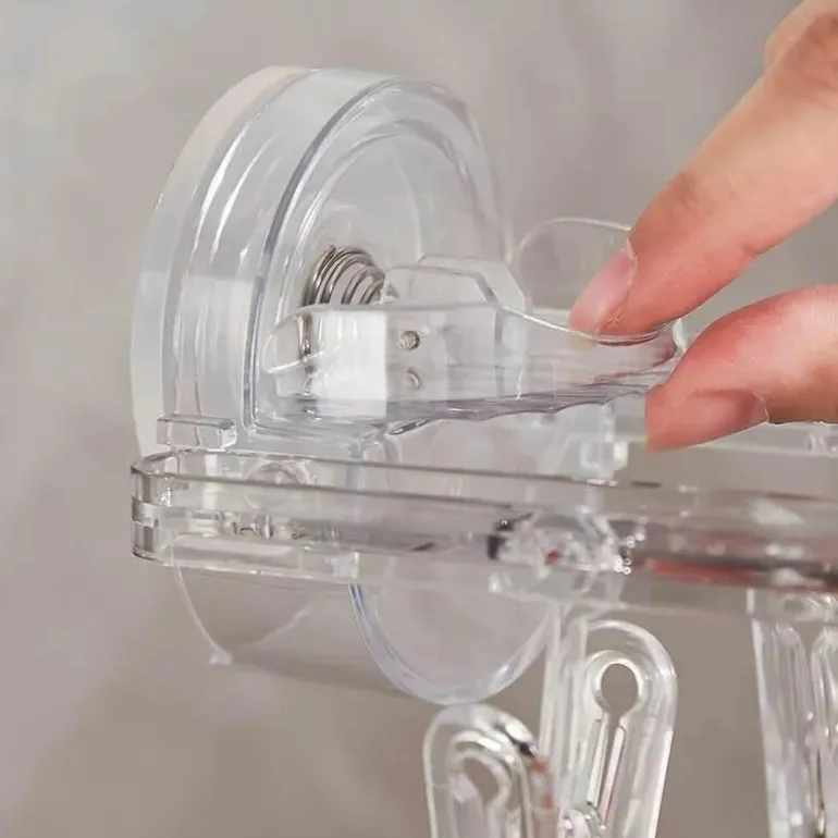 Multi-Peg-Organizer mit Kristallverschluss – Vielseitige Aufbewahrungslösung