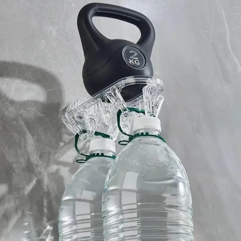 Multi-Peg-Organizer mit Kristallverschluss – Vielseitige Aufbewahrungslösung