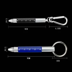 Multi-Stift-Schlüsselanhänger-Tool - 6-in-1 Pocket Pro Kit