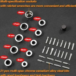 Multitool-Ratschenschlüssel-Set – Vielseitiges All-in-One-Handwerkzeug
